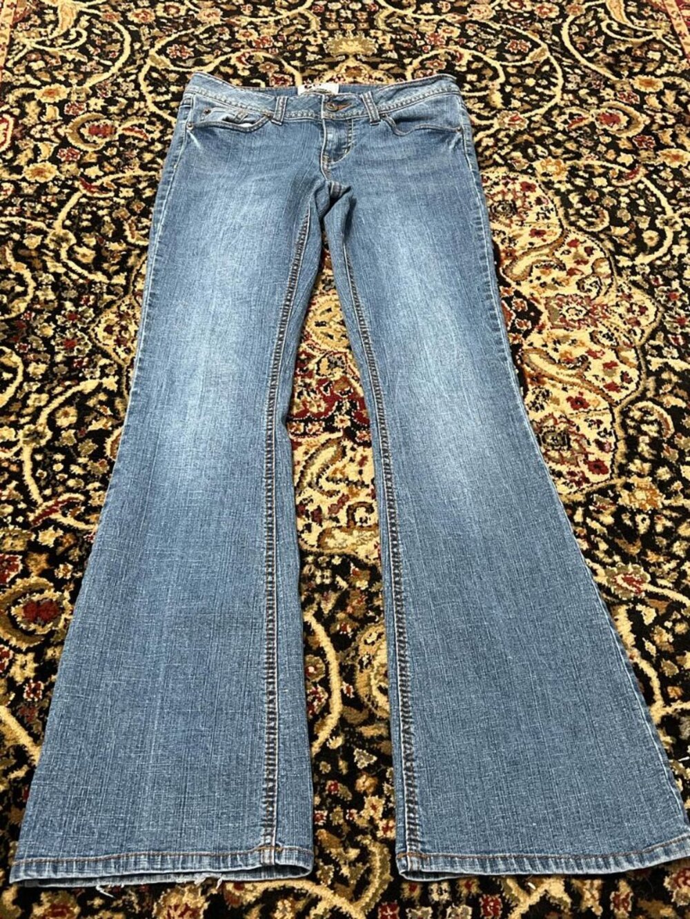 Women's Blue and Navy Jeans